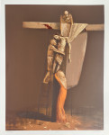 Vasilije Jordan "XIII skidanje s križa" svilotisak serigrafija 70x50cm