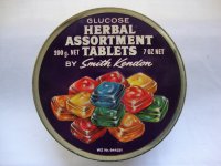 HERBAL ASSORTMENT TABLETS BY Smitth Kendon ,  Kutija od bombona