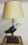 Vintage stolna svjetiljka, galeb, visina 50,0 cm