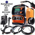 Aparat za zavarivanje žicom/elektrodom 250A MIG / FLUX / MMA