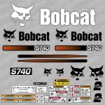Zamjenske naljepnice za  Bobcat S 740, 750, 770