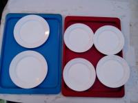 PVC tanjuri za jelo novi zapakirani 4 kn   komad
