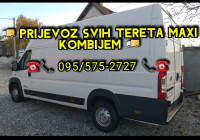 ⭐ KOMBI PRIJEVOZ I SELIDBE utovar/istovar stvari !! ⭐ 095 575 2727