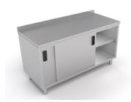 Radni stol 1000x700mm sa kliznim vratima, zaštita zida  435 eura + PDV
