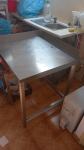 Radni stol za roštilj ili friteze 88x80x90