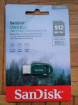 USB Stick Sandisk Ultra Eco 512GB, NOVO