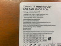 Xiaomi 11T Meteorite Gray 8/128 GB