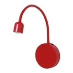 IKEA BLAVIK crvena zidna svjetiljka / lampa