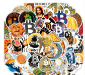 Bitcoin stickeri naljepnice