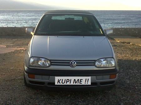 VW Golf Cabrio 1.6 i 1997**ZAMJENA**, 1997 god.