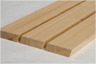 Fasadna daska Sibirski ariš (romb) - AB , 24x70x4000 mm