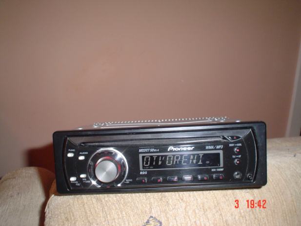 PIONEER autoradio cd,wma,mp3 4x50w