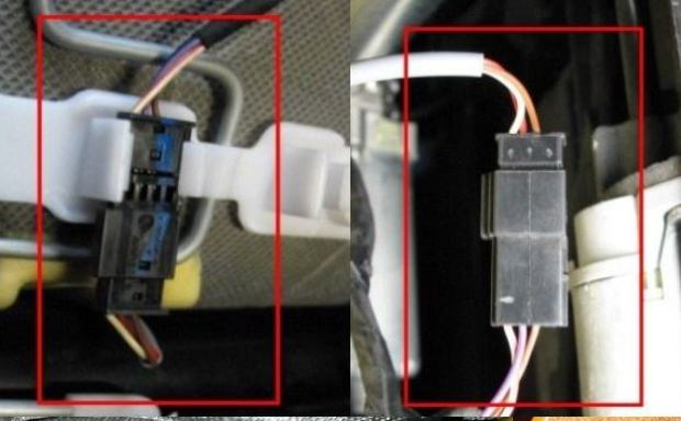 Svijetli lampica od zračnog jastuka