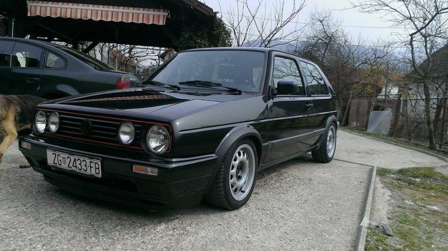 VW Golf II 1.6 td intercooler, 1991 god.