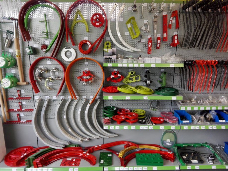 Dijelovi za rolo balirke