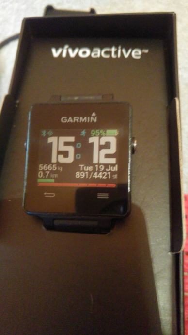Fitness satGarmin vivomove HR Sport Crni