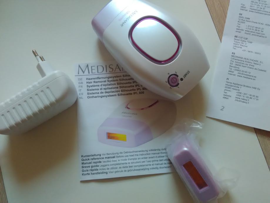 Laserski epilator, novi, njemački Medisana
