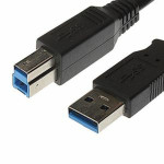 USB 3.0 Type A to B Cable (Monitor Dock, Printer, HDD)