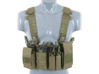 8Fields Airsoft Buckle Up modular chest rig V3 - OD