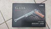 Airsoft gun G 13 A (S prigušivačem) Crni Pištolj _ _ _