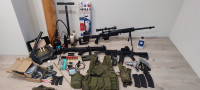 Airsoft oprema, Dayrona, KSG, snajper, pištolji