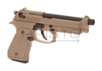 Airsoft pištolj G&G GPM92 GP2 Metal Version GBB (gas-blowback) DESERT