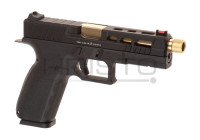 Airsoft pištolj KJ Works KP-13 TBC Custom Metal Version GBB (gas-blowb