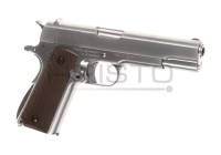 Airsoft pištolj WE Colt M1911 Full Metal GBB (gas-blowback) Silver