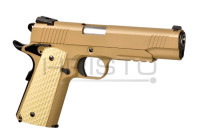 Airsoft pištolj WE Desert Warrior 5.1 Full Metal GBB (gas-blowback) DE