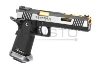 Airsoft pištolj WE Hi-Capa 6 Force A Gold cijev Full Metal GBB (gas-bl