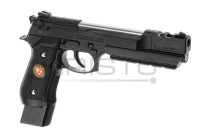 Airsoft pištolj WE M92 Biohazard Extended Full Metal GBB (gas-blowback