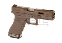 Airsoft pištolj WE WE18C V2 Custom Metal Version GBB (gas-blowback) DE