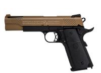 Colt airsoft 1911 Ported Gas Tan/Black GBB airsoft pištolj (zeleni pli
