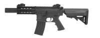 Colt airsoft M4 Special Forces Polimer/Metal rail mini BK COMBO (bater