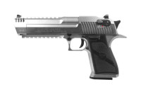 Desert Eagle airsoft silver full metal GBB (gas-blowback) pištolj (zel