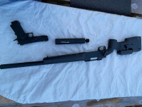 NOVRITSCH SSG10 A1 Airsoft Sniper Rifle,SSP5 – Gas Blowback Pistol