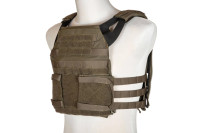 PRIMAL GEAR TACTICAL VEST RUSH 2.0 PLATE CARRIER ARIATEL - OLIVE