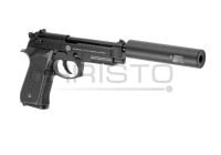 Airsoft pištolj Socom Gear M9A1 Socom Full Metal GBB (gas-blowback) BK