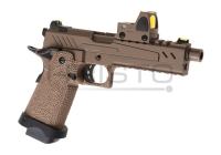 Vorsk airsoft Hi-Capa 5.1 Split Slide + TDS GBB (gas-blowback) pištolj