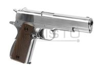 WE airsoft M1911 Full Metal V3 GBB (gas-blowback) pištolj (zeleni plin