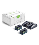 FESTOOL SYS 18V 2x5,0/TCL 6 DUO Set akumulatorjev in polnilnika