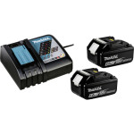 Makita Energy Kit 198116-4 2x BL1860B + DC18RC - U DOLASKU -