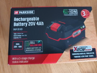 Parkside 4Ah 20 V nova zapakirana baterija