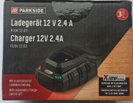 Parkside punjač za baterije 12V