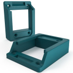 SET 5+1 ZIDNIH NOSAČA ZA MAKITA 18V BATERIJE