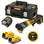 DeWalt kutna brusilica aku 18V 2x1,7Ah Powerstack 76mm Compact DCG430E