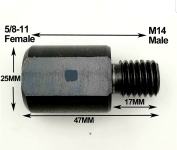 Adapter nastavak za brusilicu M14