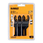 DeWalt set listova za multialat DT20713 3 kom, drvo i čavli