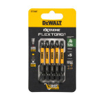 DeWalt udarni bitovi Torx Extreme FlexTorq DT7396T T25 x 57 mm, 5 kom