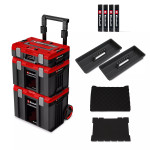 Einhell E-Case set kovčega s kotačima za PXC alate, SEALED